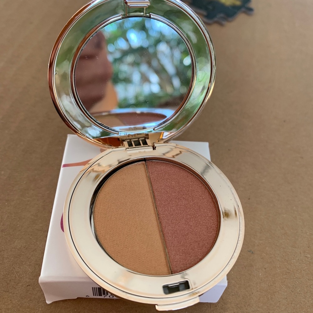 Jane Iredale PurePressed Eye Shadow Duo - Golden Peach NEW FULL SIZE.